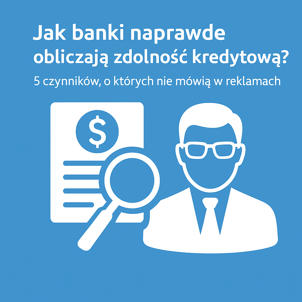 Jak banki naprawdę obliczają zdolność kredytową?